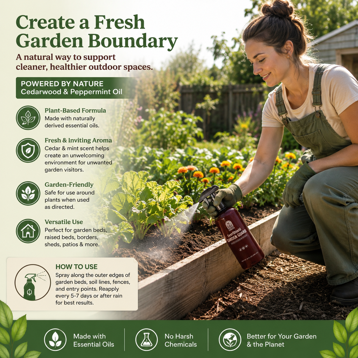 benefits of garden guard spray infographic