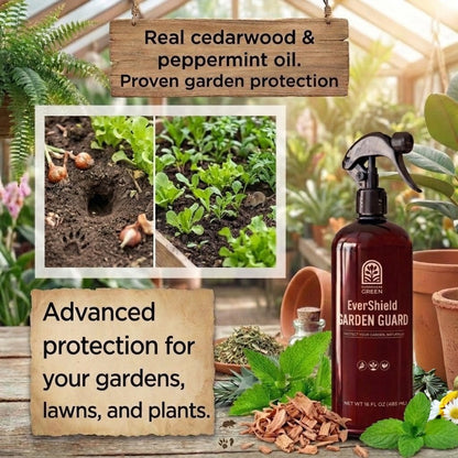Benefits of cedarwood and peppermint oil for gardening