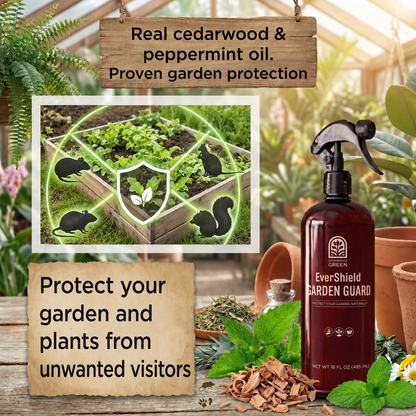 Benefits of cedarwood and peppermint oil for gardening